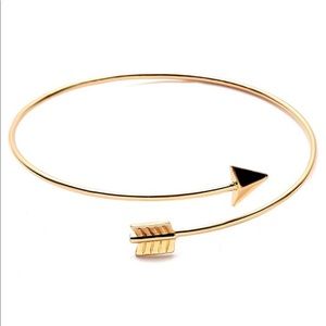 3/$30 Gold Arrow Wrap Bangle